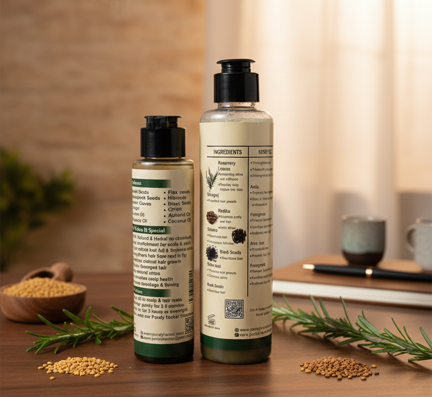 Purely Herbal Hair Care Bundle - Image 2