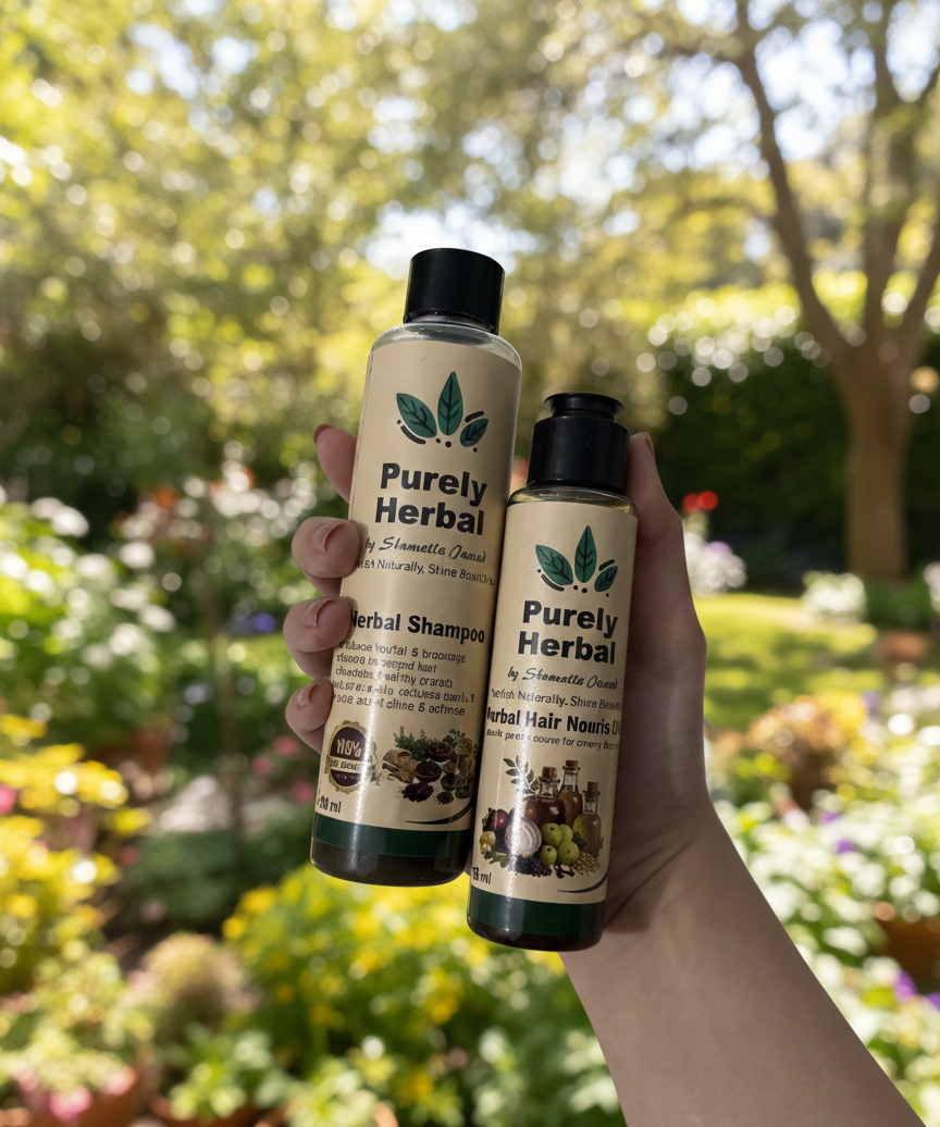 Purely Herbal Hair Care Bundle - Image 3